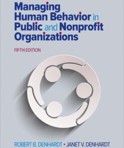 Managing Human Behavior in Public and Nonprofit Organizations - 5th Edition