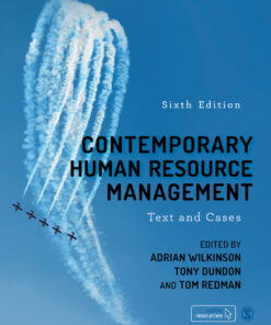 Contemporary Human Resource Management - 6th Edition