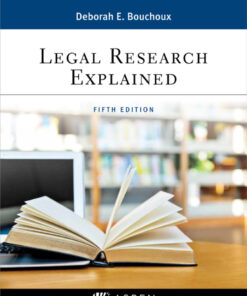 Legal Research Explained - 5th Edition