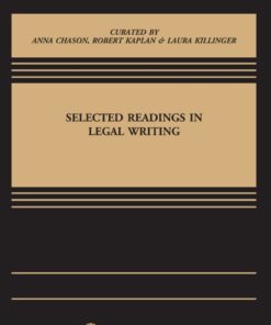 Selected Readings in Legal Writing - 3rd Edition