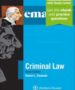 Emanuel Law Outlines for Criminal Law - 9th Edition