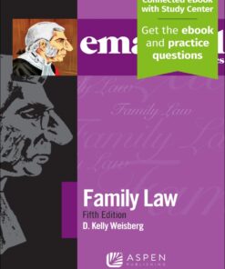 Emanuel Law Outlines for Family Law - 5th Edition