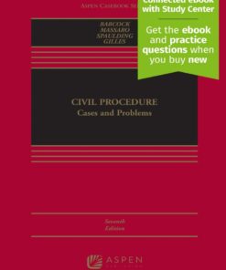 Civil Procedure: Cases and Problems - 7th Edition