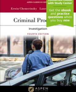 Criminal Procedure: Investigation - 4th Edition