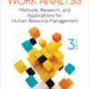Job and Work Analysis - 3rd Edition