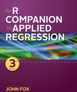 An R Companion to Applied Regression - 3rd Edition