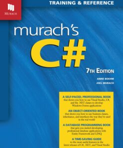 Murach's C# - 7th Edition