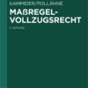 Maßregelvollzugsrecht - 4th Edition