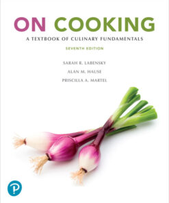 On Cooking: A Textbook of Culinary Fundamentals - 7th Edition