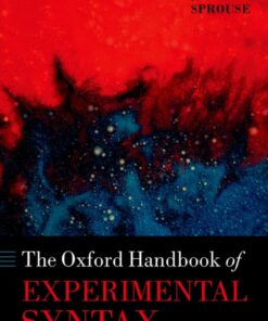 The Oxford Handbook of Experimental Syntax