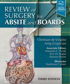 Review of Surgery for ABSITE and Boards - 3rd Edition