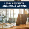 Legal Research, Analysis, and Writing - 5th Edition