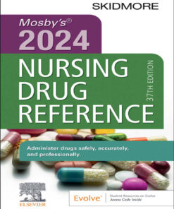Mosby's 2024 Nursing Drug Reference - 37th Edition
