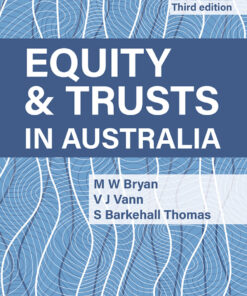 Equity and Trusts in Australia - 3rd Edition