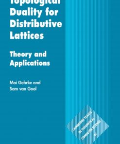 Topological Duality for Distributive Lattices