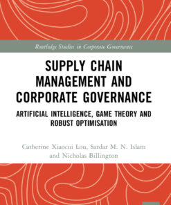 Supply Chain Management and Corporate Governance - 1st Edition