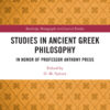 Studies in Ancient Greek Philosophy - 1st Edition