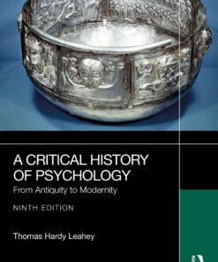 A Critical History of Psychology - 9th Edition