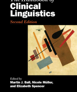 The Handbook of Clinical Linguistics - 2nd Edition