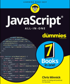 JavaScript All-in-One For Dummies - 1st Edition