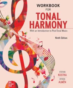 Workbook for Tonal Harmony - 9th Edition
