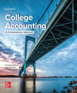 College Accounting (A Contemporary Approach) - 6th Edition
