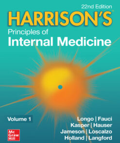 Harrison's Principles of Internal Medicine (Vol.1 & Vol.2) - 22nd Edition