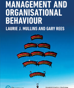 Management and Organisational Behaviour - 13th Edition