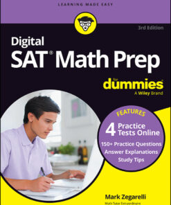 Digital SAT Math Prep For Dummies - 3rd Edition