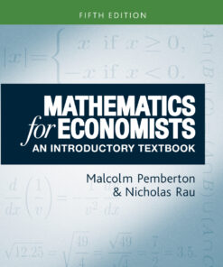 Mathematics for economists - 5th Edition