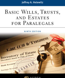Basic Wills, Trusts, and Estates for Paralegals - 9th Edition