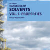 Handbook of Solvents, Volume 1 - 4th Edition