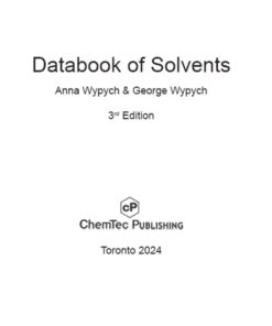 Databook of Solvents - 1st Edition