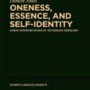 Oneness, Essence, and Self-Identity - 1st Edition