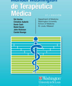 Manual Washington de terapéutica médica - 37th Edition